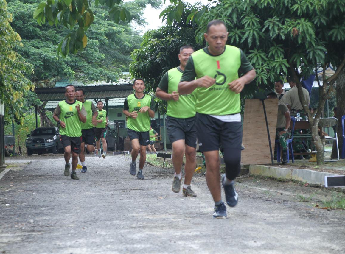 Kodim 0426 Tulang Bawang Gelar Tes Gerjas Priodik Semester 2