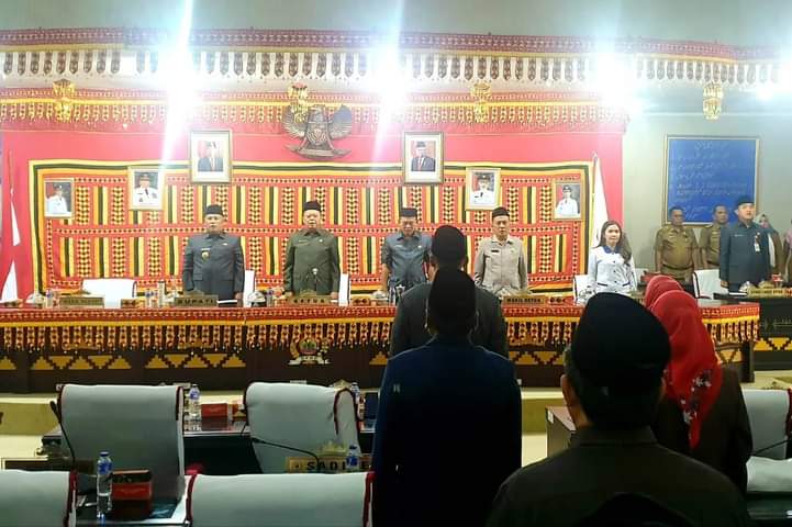 Bupati Lamsel Sampaikan Rancangan KUA PPAS Perubahan APBD TA 2023