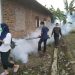 Antisipasi DBD, Dinas Kesehatan Tanggamus Fogging di Pekon Kota Batu