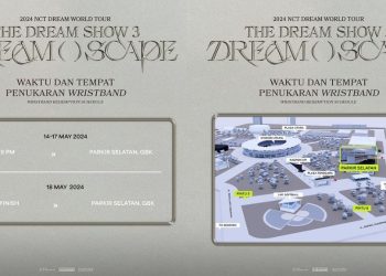 Cara dan Jadwal Penukaran Tiket Konser NCT DREAM di GBK, 14-18 Mei 2024
