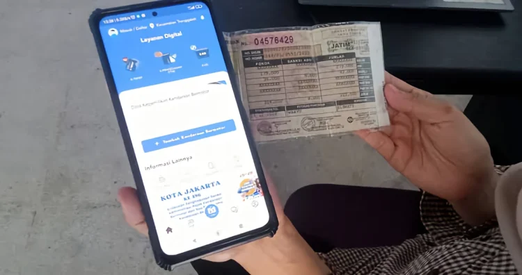 Perpanjang STNK Secara Online, Cukup Pakai HP