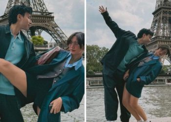  Momen Kocak Saat Vidi Aldiano dan Sheila Dara Liburan di Paris, Sabar Ya Warga!