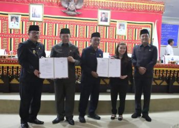 DPRD Gelar Rapat Paripurna untuk Penyampaian Rekomendasi Terhadap LKPJ Bupati Lampung Selatan TA 2023