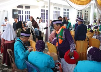 Lampung Tengah Lepas Calon Jamaah Haji Kloter 23