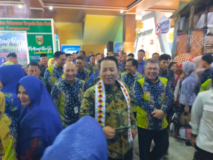 Pj Bupati Tanggamus Hadiri Pembukaan Pekan Raya Lampung 2023