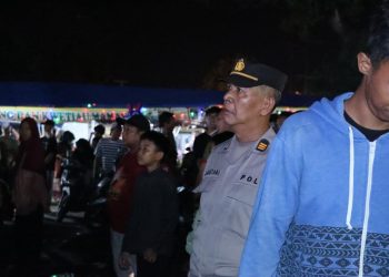 Polres Lampung Utara Amankan Peluncuran Maskot dan Jingle Pilkada Serentak 2024