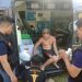 Atlet Surfing WSL Krui Pro Terluka Sabetan Sirip Ikan, Dokkes Polda Lampung Beri Pertolongan Pertama