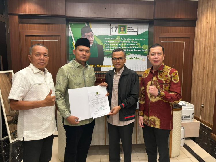 Jevi Hardi Sofyan SH, MH Terima Surat Tugas Dari DPP PPP