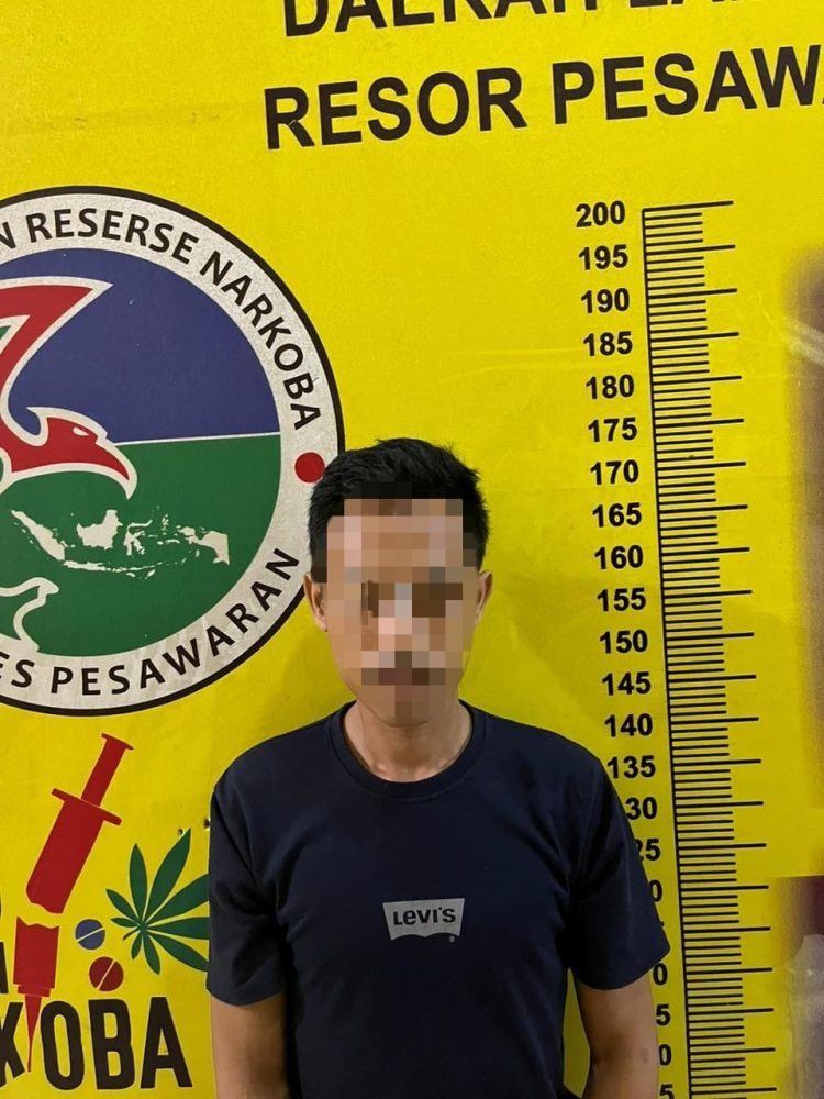 Polisi Amankan Seorang Pria Diduga Miliki Sabu 0,15 Gram