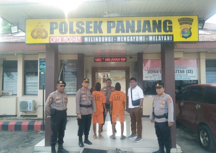 Dua Remaja Diringkus Polisi karena Pencurian HP dan Uang di Bandar Lampung