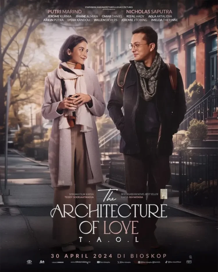 Sedang Tayang! Sinopsis dan Daftar Pemain Film The Architecture of Love