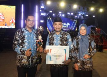 Anjungan Lampung Utara Raih Penghargaan Anjungan Inspiratif di Lampung Fair 2024