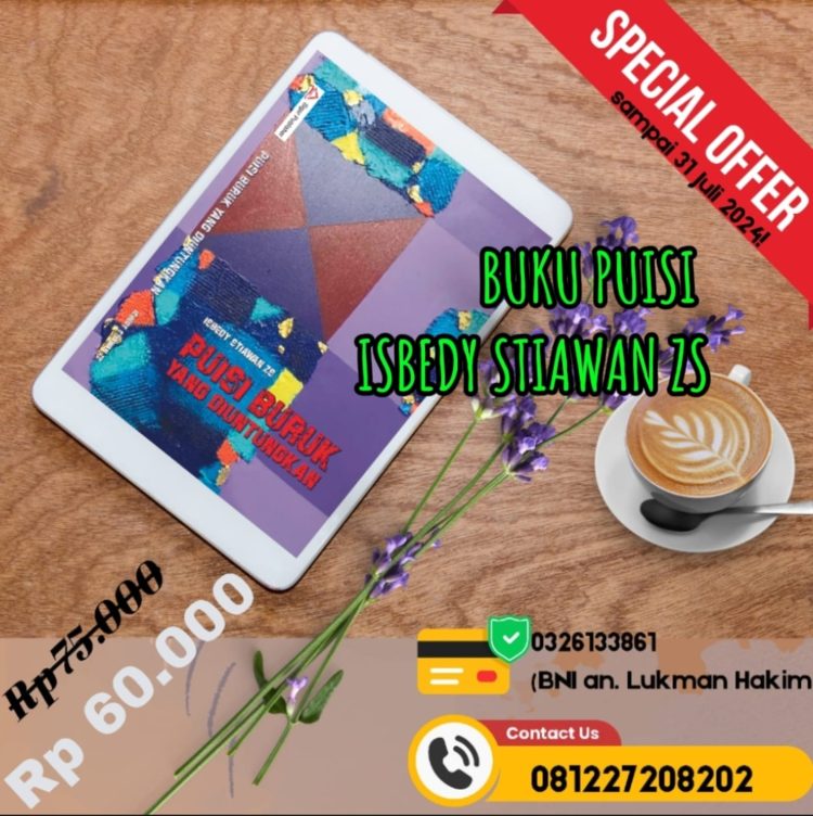 “Puisi Buruk yang Diuntungkan’ Isbedy Masih PO: Seharga Rp60 Ribu