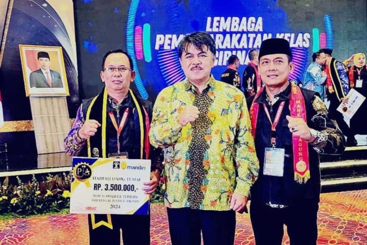 Pringsewu Raih Anugerah Paralegal Justice Award 2024 untuk Berbagai Kategori
