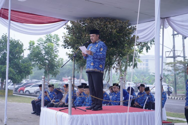 Pemkab Pringsewu Gelar Upacara Harlah Pancasila dan Harkitnas 2024