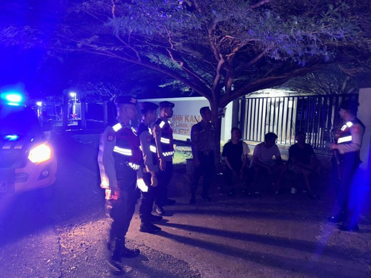 Listrik Padam, Polres Lampung Selatan Gelar Patroli Black Out