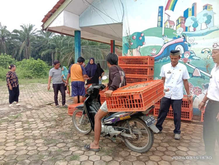 Pekon Waya Krui Salurkan BLT Kepada Keluarga Penerima Manfaat.