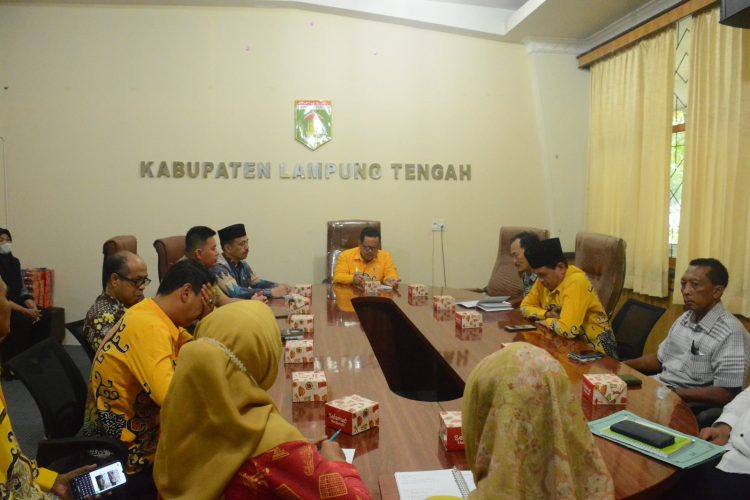 Rapat Persiapan Launching MIN 1 Lampung Tengah Dipimpin Asisten Administrasi Umum