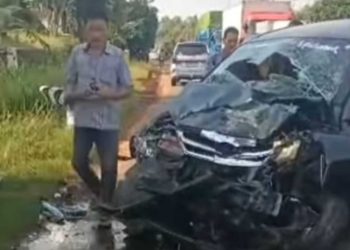 Kecelakaan di Jalan Lintas Timur Lampung Timur, Evakuasi Kendaraan Sedang Berlangsung