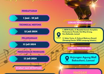 Lomba Karaoke Dangdut di Mall Pelabuhan Bakauheni: Sinergi Radio DBFM 93.0 dan Mall Agung Dermaga Eksekutif untuk Potensi Lampung Selatan