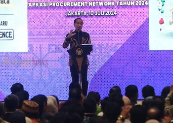 Jokowi Soroti Tantangan Lima Tahun Terakhir dalam Rakernas Apkasi ke-16