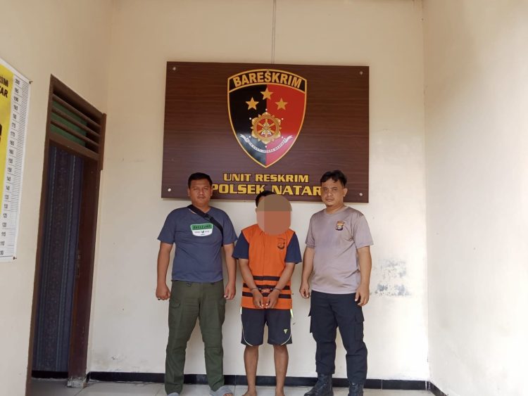 Polsek Natar Tangkap Muhidin Atas Kasus Pencurian 2 Sepeda Motor dan Barang Berharga