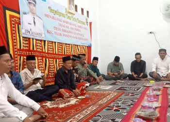 Desa Sukajaya Lempasing Rayakan Ulang Tahun ke-164 dengan Tasyakuran dan Doa Bersama