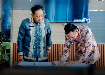 Bawaslu Meluncurkan Pojok Literasi Pengawasan Di Perpustakaan Dan Kearsipan Lampung