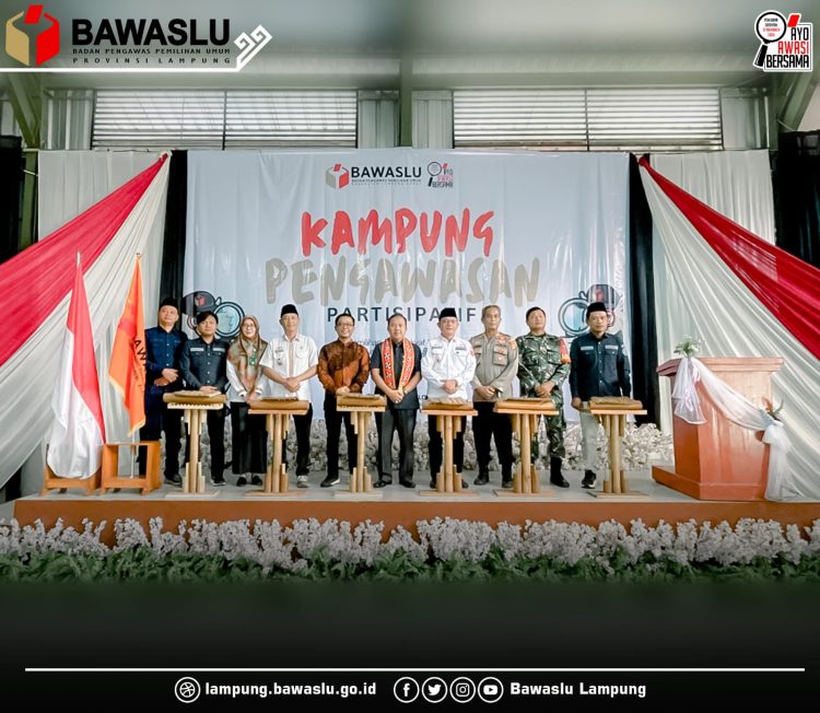 Bawaslu Luncurkan Kampung Pengawasan Partisipatif Di Kelurahan Tugu Sari Kabupaten Lampung Barat