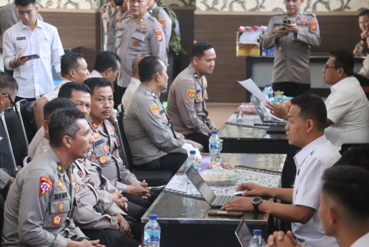 Empat Polres di Lampung Jalani Audit Kinerja Terpadu di Polres Lampung Selatan