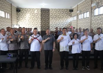 Pemantauan dan Implementasi HAM di Polres Lampung Selatan oleh Divkum Polri