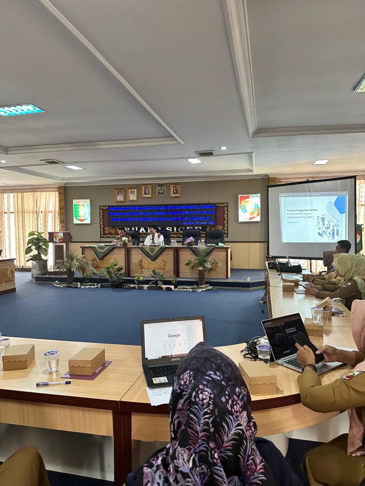 Pemerintah Kabupaten Lampung Utara Sosialisasikan Aplikasi SILPA