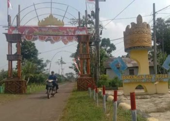 Desa Labuhanratu Danau Rayakan Ulang Tahun ke-17 dengan Hiburan Rakyat dan Peresmian Lapangan Sepak Bola