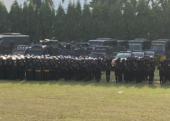 Persiapan Pengamanan Pilkada Serentak 2024, Polda Gelar Pasukan dan Cek Perlengkapan