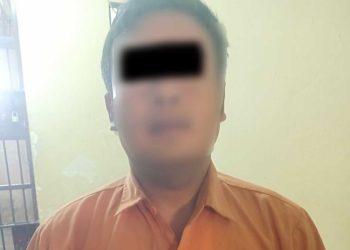 BOBOL RUMAH CURI MOTOR, SEORANG PRIA DIRINGKUS UNIT RESKRIM POLSEK KEDONDONG POLRES PESAWARAN