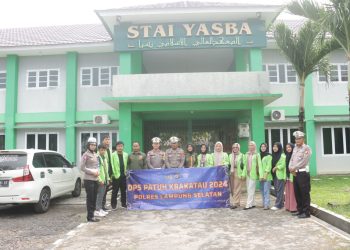 Tertib Berlalu Lintas Bersama Mahasiswa STAI YASBA