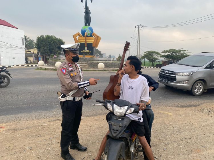 Sepekan Operasi Patuh Krakatau 2024: Polres Pringsewu Tindak 574 Pelanggar Lalu Lintas