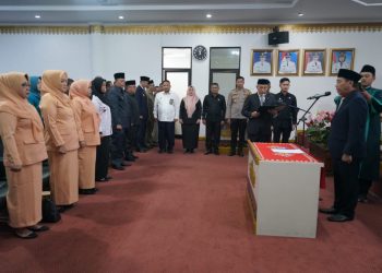 Ir. Suaidi, M.M. Dilantik Sebagai Penjabat Sekretaris Daerah Kabupaten Tanggamus