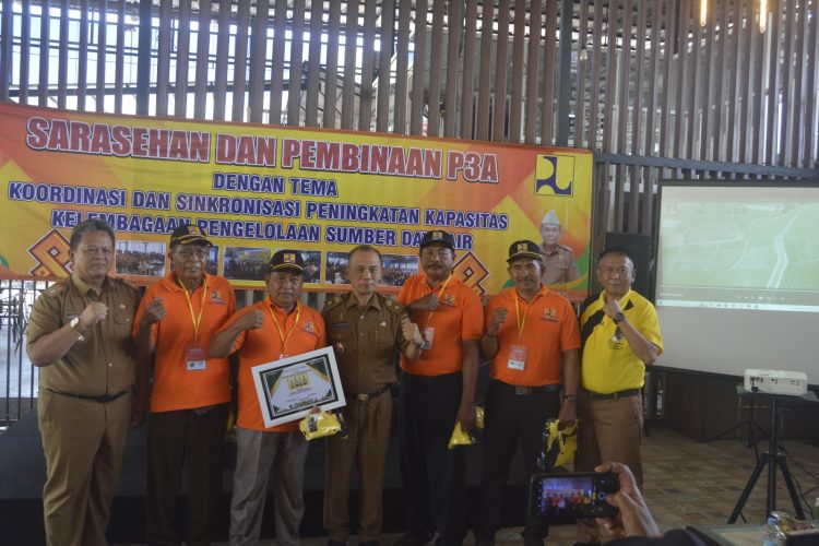 Pemerintah Kabupaten Lampung Tengah ( Lamteng ) melalui Dinas Sumber Daya Air ( SDA ) Lamteng melaksanakan Sarasehan dan Pembinaan bagi Perkumpulan Petani Pemakai Air ( P3A )
