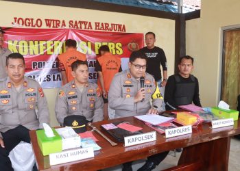 Tekab 308 Tangkap Dua Pembobol Rumah di Bakauheni Lampung Selatan