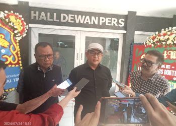 Rapat Pleno PWI Pusat Tunjuk Zulmansyah Sekedang Plt Ketum PWI