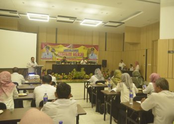 Sosialisasi Sistem Kerja Pemerintah Kabupaten Lampung Tengah Dilaksanakan di Hotel BBC