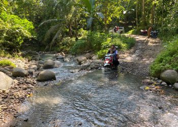 Dinas PUPR Pesawaran Assesment Pembangunan Jembatan di Dusun Pancur 