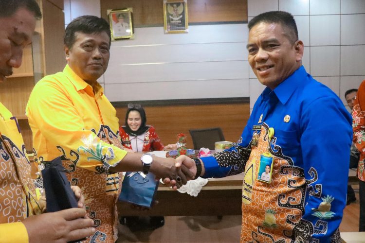 Serah Terima Jabatan di Dinas Kominfotik Lampung Tengah