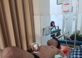 Pria Ditusuk Setelah Mengusir Tamu Kasar di Way Jepara