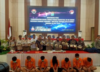 Polda Lampung Ungkap Kasus Narkoba Jaringan Malaysia, 30 Kg Sabu Disita