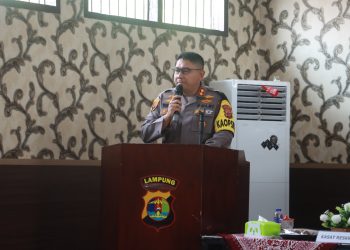 Polres Lampung Selatan Gelar Mitigasi Geng Motor dan Tawuran