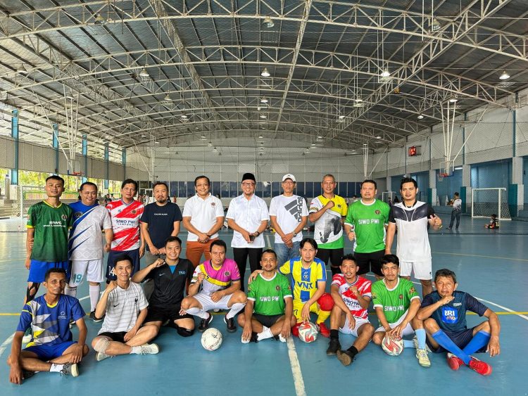 Ahmad Bastian Jadi Manajer Tim Futsal PWI Lampung di Porwanas XIV