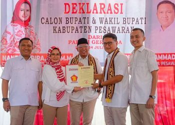 Nanda jadi Rebutan Dua Kader Gerindra di Pilkada Pesawaran
