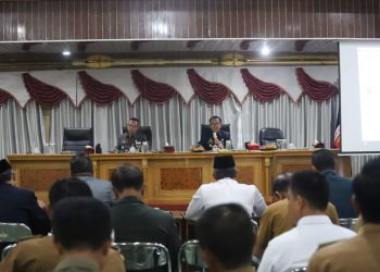 Pj Sekretaris Daerah Lampung Barat Mendorong Sinergi untuk Sukseskan Pekan Imunisasi Nasional Polio dan Tuberkulosis